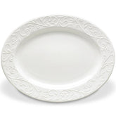 Opal Innocence Carved 16" Oval Serving Platter
